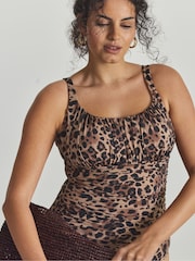 Simply Be Animal Magisculpt Lose up to an inch Swimsuit - Image 3 of 4