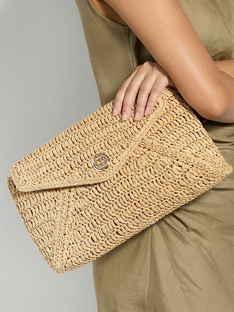 Dune London Natural Essentials Clutch Bag - Image 6 of 6