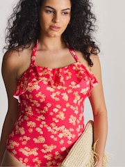 Simply Be Red Value Ruffle Swimsuits 2 Pack - Image 3 of 5