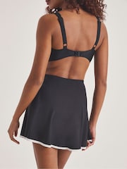 Simply Be Black Magisculpt Swim Skirt With Shorts Set - Image 2 of 4