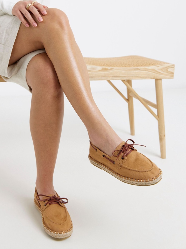Simply Be Boat Shoe Espadrilles - תמונה 1 מתוך 4