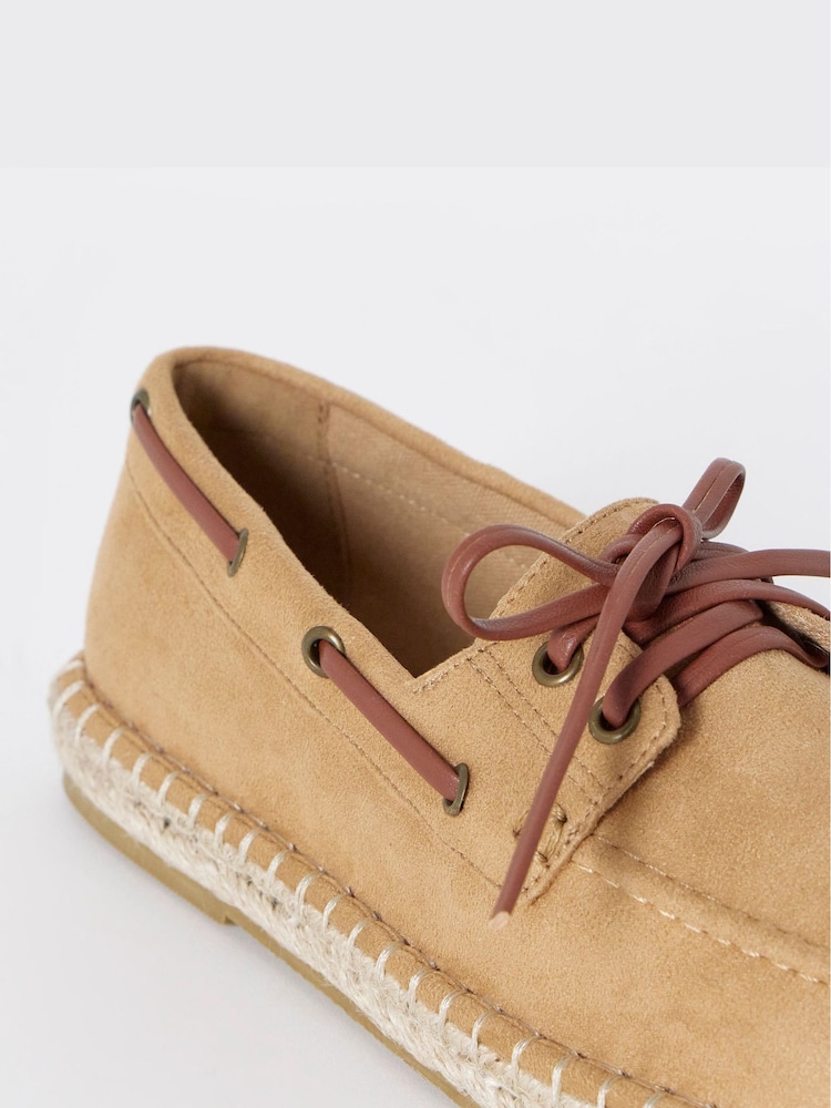 Simply Be Boat Shoe Espadrilles - תמונה 4 מתוך 4