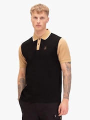 Luke 1977 Black Saddleworth Black Polo Shirt - Image 1 of 6