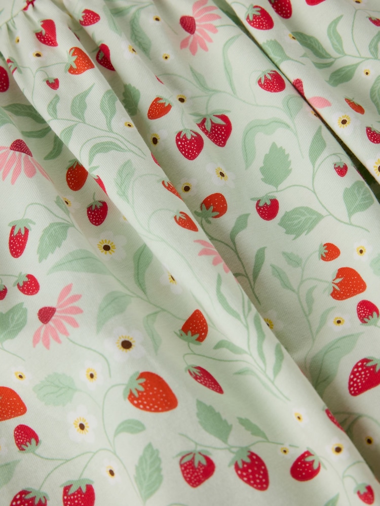 Polarn O. Pyret Green Strawberry Spin Dress - Image 5 of 5 Polarn O. Pyret Green Strawberry Spin Dress - Image 5 of 5