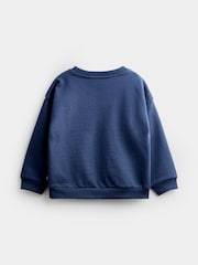 JoJo Maman Bébé Appliqué Sweatshirt & Stripe Jogger Set - Изображение 5 8
