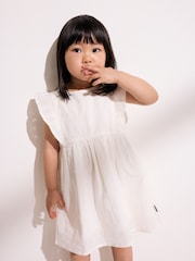 Polarn O. Pyret Frilled Sleeve Blouse - Imagen 1 de 4