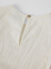 Polarn O. Pyret Frilled Sleeve Blouse - Imagen 3 de 4
