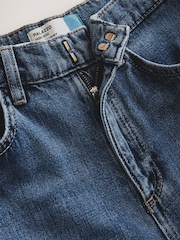 Mid Blue Wide Smart Palazzo Jeans - Image 5 of 6