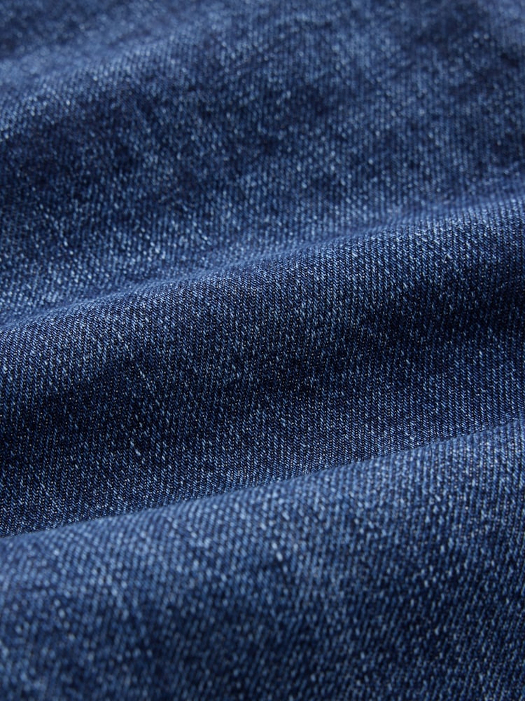 self. Dark Blue Barrel Jeans - Image 7 of 7