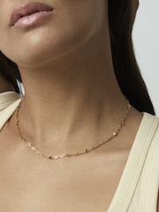 Золотистый цвет - Ожерелье-цепочка с отделкой стразами Dinny Hall - Изображение 1 3