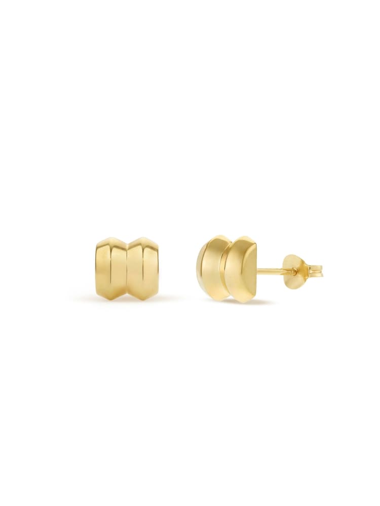 Goldfarben - Dinny Hall Iceni Warrior Stud Earrings - Bild 2 von 3