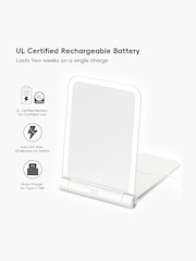 Eko White iMira Foldable Travel LED Mirror - Image 3 of 5