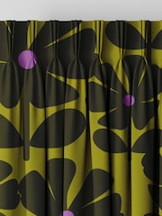 Orla Kiely Charteuse Wildflower Made to Measure Curtains - Image 5 of 9