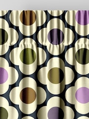 Orla Kiely Multi Mauve Spot Flower Made to Measure Curtains - Image 6 of 8