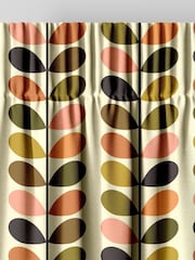 Orla Kiely Auburn Orange Multi Stem Made to Measure Curtains - Image 6 of 9