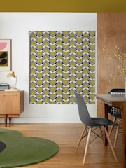 Orla Kiely Navy Striped Tulip Made to Measure Blinds - Image 2 of 6