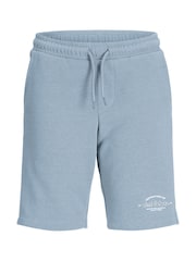 JACK & JONES JUNIOR Blue T-Shirt And Shorts Set - Image 3 of 3