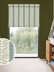 Orla Kiely Duck Egg Sycamore Stripe Made to Measure Blinds - Image 1 of 6