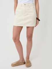 Threadbare Denim Mini Skirt - Kuva 3 / 5