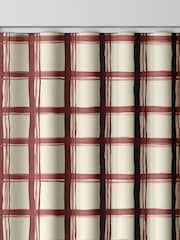 Emily Bond Spiced Red Gingham Made to Measure Curtains - Image 8 of 9