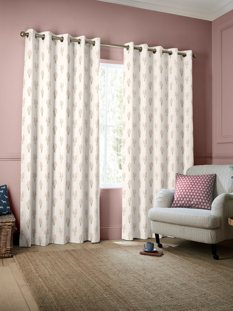 Emily Bond Rose Hetty Made to Measure Curtains - Image 2 of 9