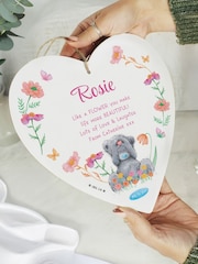 Personalised Me to You Flowers Heart Ornament by PMC - Image 1 of 2