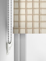 Emily Bond Almond Gingham Made to Measure Blinds - Image 4 of 6