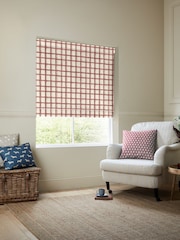 Emily Bond Spiced Red Gingham Made to Measure Blinds - Image 5 of 6