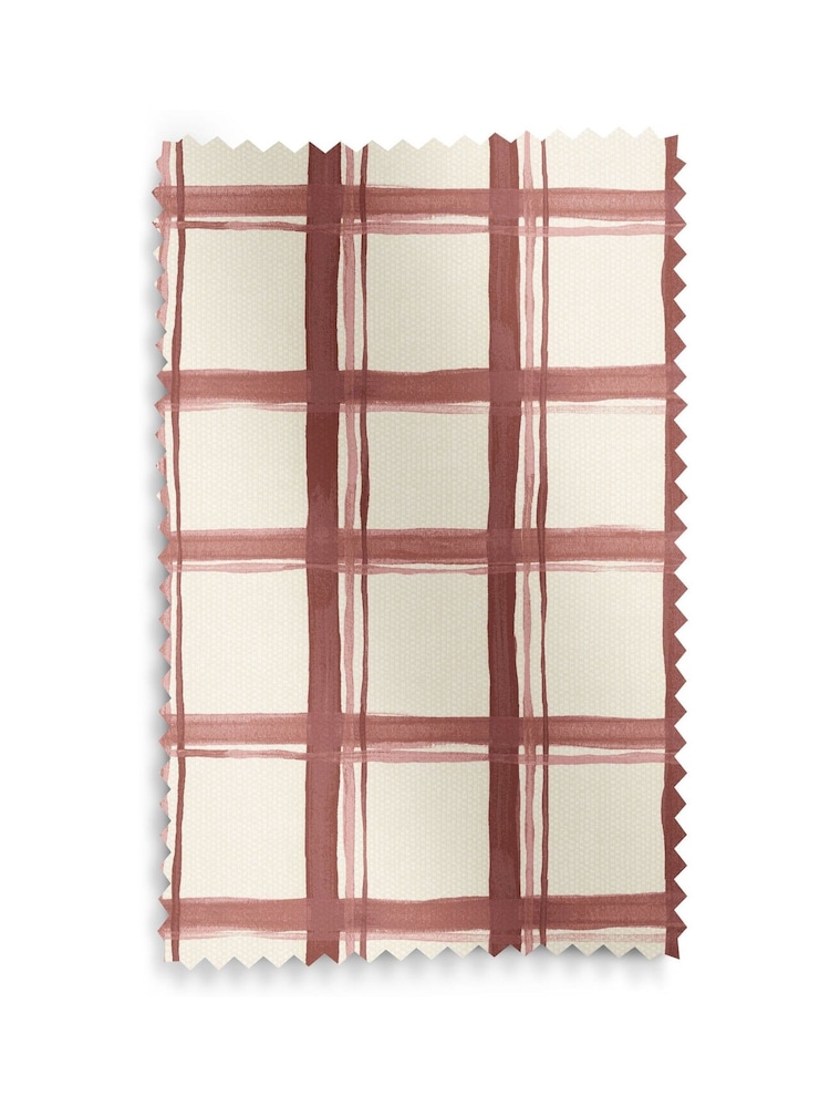 Emily Bond Spiced Red Gingham Made to Measure Blinds - Image 6 of 6
