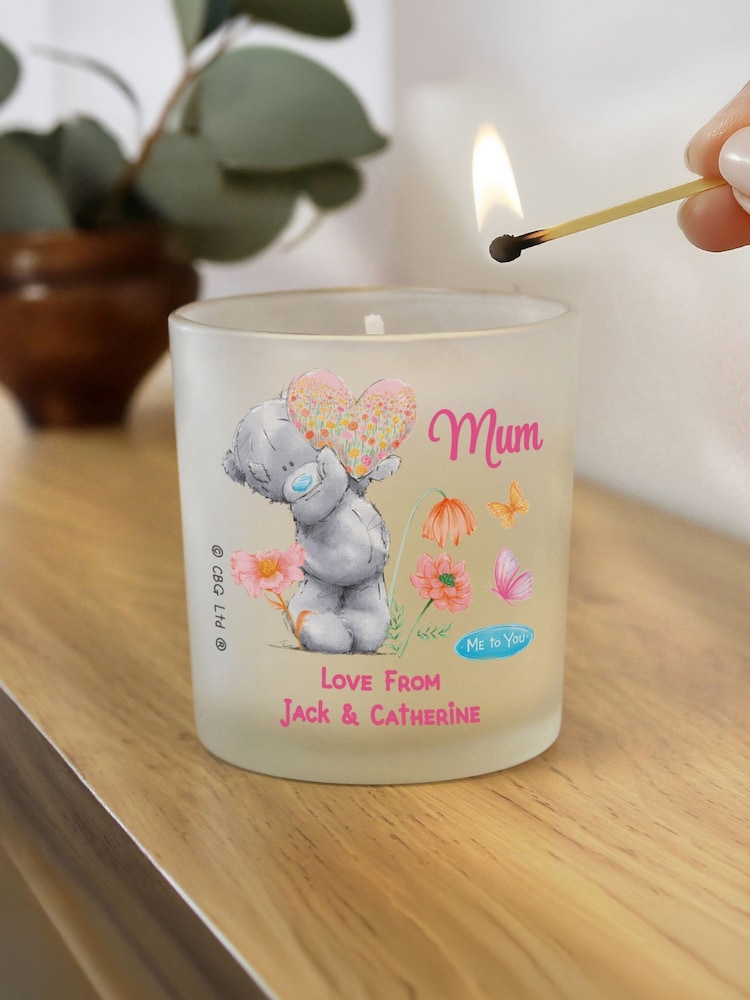 Personalised Me to You Flowers Jar Candle by PMC - Image 3 of 3