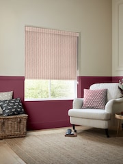 Emily Bond Red Moroccan Stripe Made to Measure Blinds - Image 2 of 6