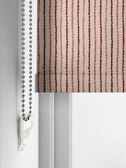 Emily Bond Red Moroccan Stripe Made to Measure Blinds - Image 4 of 6