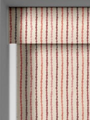 Emily Bond Red Moroccan Stripe Made to Measure Blinds - Image 5 of 6