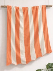 Allure Bath Fashions Burnt Orange Scalloped Beach Towel - Image 2 of 4