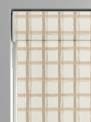 Emily Bond Almond Gingham Made to Measure Blinds - Image 4 of 6