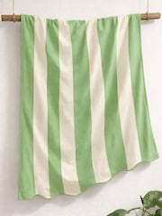 Allure Bath Fashions Green Scalloped Beach Towel - Image 2 of 4