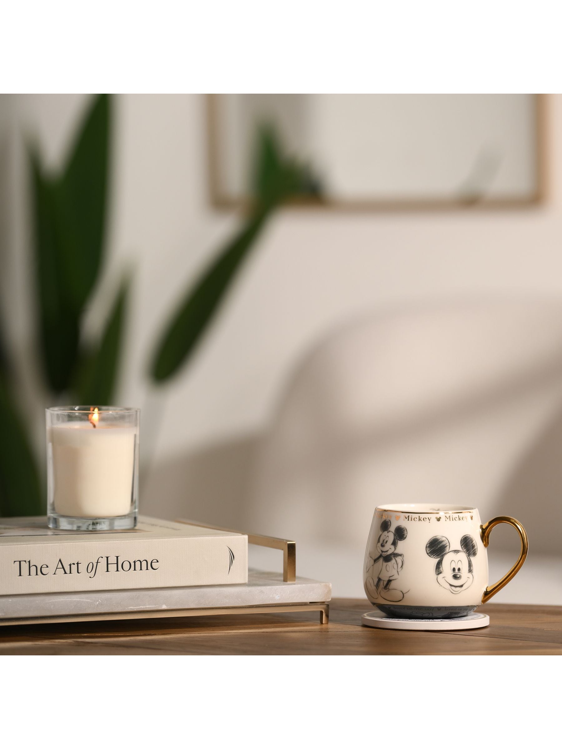 Disney Unisex White Mickey Mug - Image 1