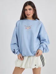 Skinnydip Blue Disney Mickey Mouse Brunch Club Sweatshirt - Image 1 of 3