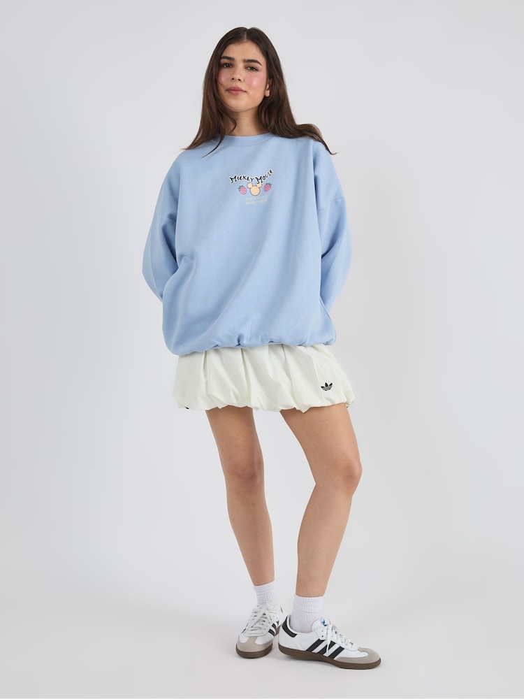 Skinnydip Blue Disney Mickey Mouse Brunch Club Sweatshirt - Image 2 of 3 Skinnydip Blue Disney Mickey Mouse Brunch Club Sweatshirt - Image 2 of 3
