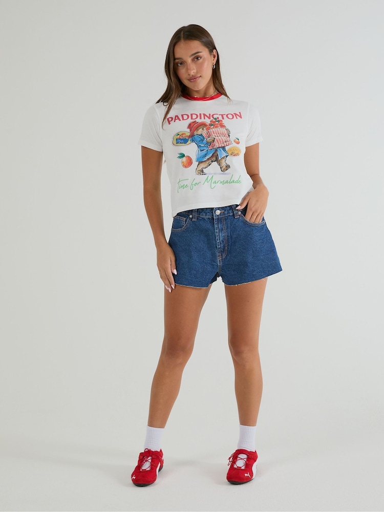 Skinnydip White Paddington x Skinnydip Marmalade Baby T-Shirt - Image 2 of 6 Skinnydip White Paddington x Skinnydip Marmalade Baby T-Shirt - Image 2 of 6