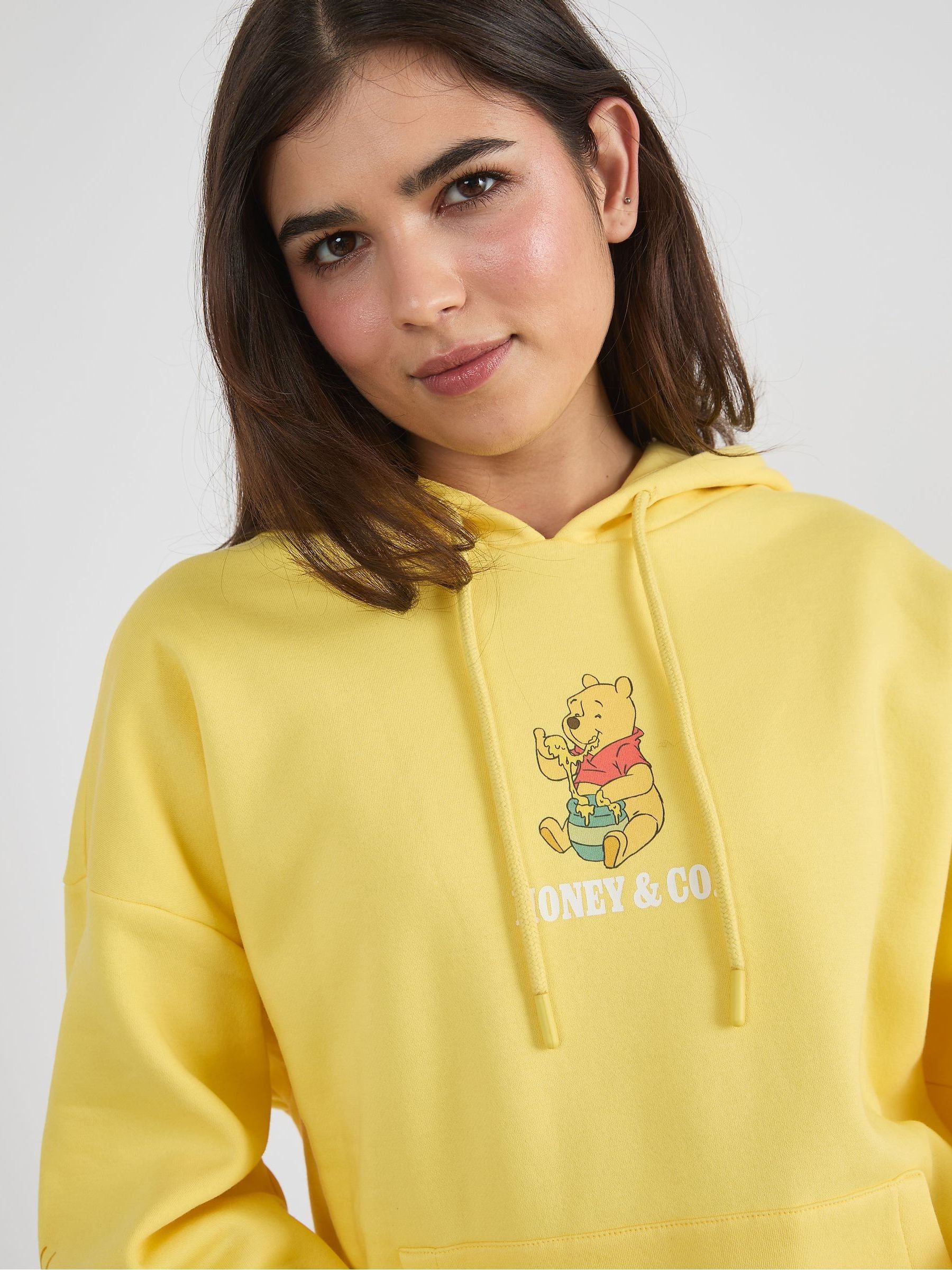 Buy Skinnydip Yellow Disney Winnie The Pooh Honey Hoodie from Next