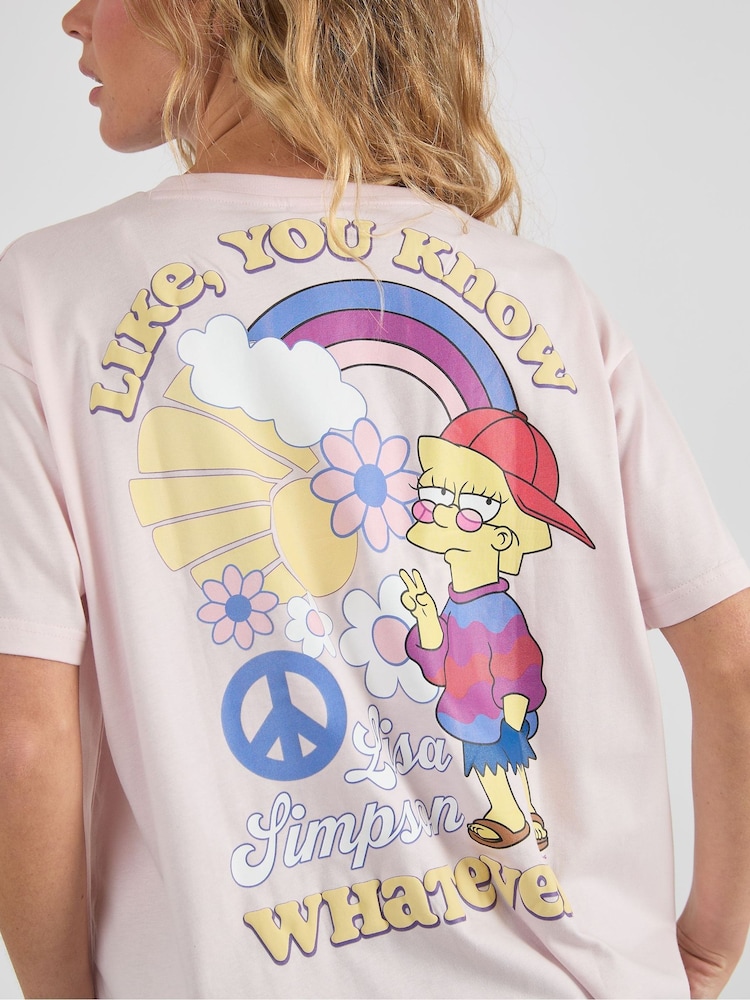 Skinnydip The Simpsons x Skinnydip Lisa Like You Know Whatever T-Shirt - Bild 1 von 3