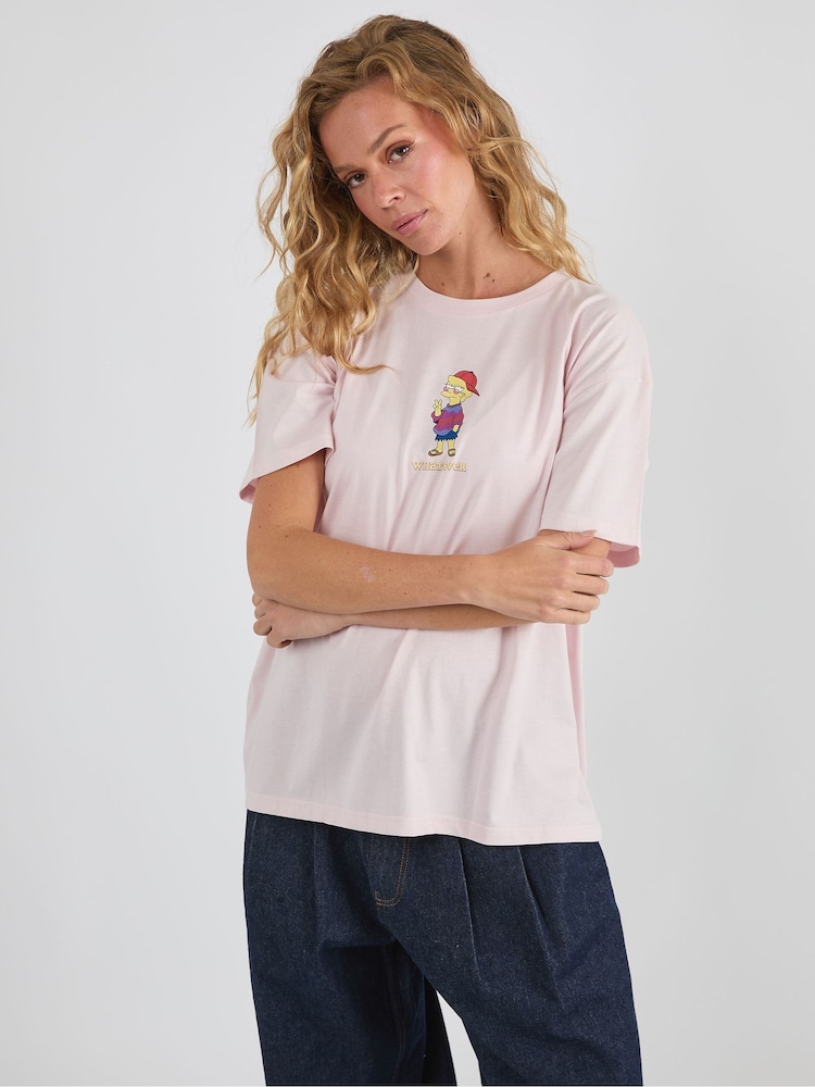 Skinnydip The Simpsons x Skinnydip Lisa Like You Know Whatever T-Shirt - Bild 2 von 3
