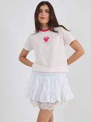 Skinnydip Red Disney Minnie Cherry Baby T-Shirt - Image 1 of 3
