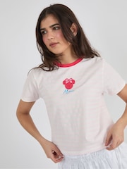 Skinnydip Red Disney Minnie Cherry Baby T-Shirt - Image 2 of 3