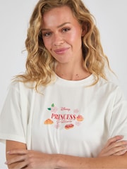 Skinnydip White Disney Princess Patisserie T-Shirt - Image 3 of 3