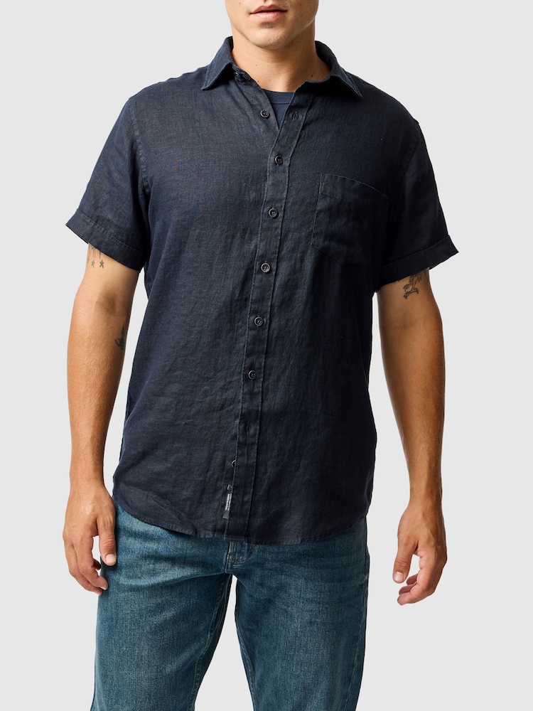Rodd & Gunn Blue Palm Beach Sports Fit Shirt - Image 1 of 5