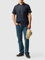 Rodd & Gunn Blue Palm Beach Sports Fit Shirt - Image 3 of 5