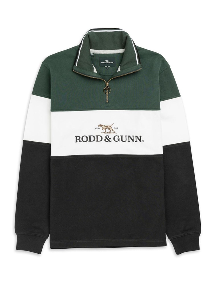 Rodd & Gunn Green Foresters Peak Sweat Top - Image 1 of 1