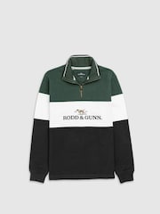 Rodd & Gunn Green Foresters Peak Sweat Top - Image 4 of 5